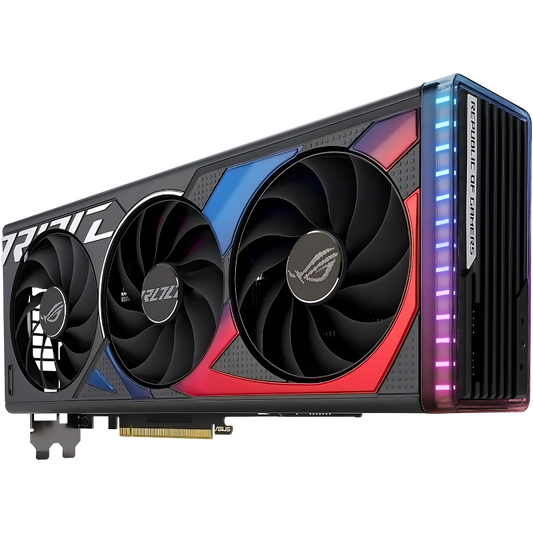 ASUS ROG Strix GeForce RTX 4060 Video Card, 8 GB GDDR6, PCIe 4.0, HDMI/DisplayPort, Aura Sync