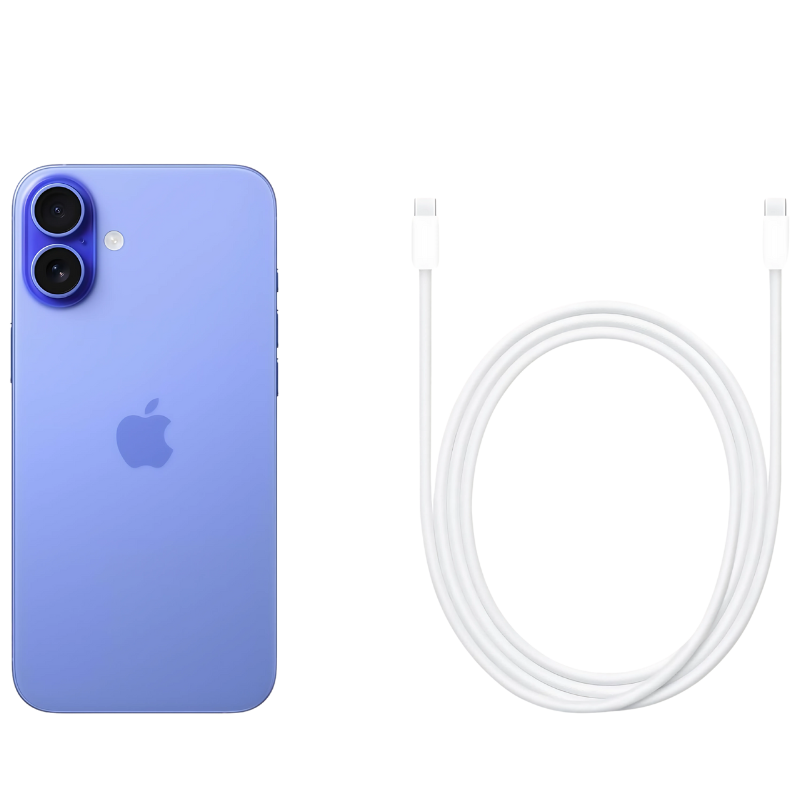 Apple iPhone 16 Plus 128GB Blue, 6.7" Super Retina XDR Display, 48MP Camera, 5G