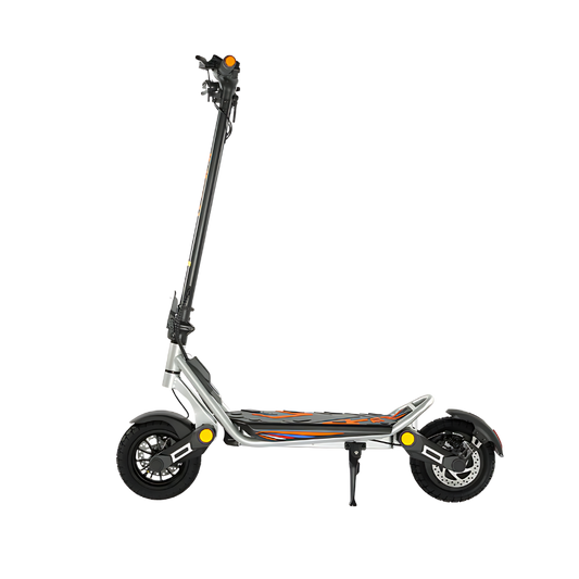 KuKirin A1 Folding Electric Scooter 800 W, 45 km/h, 45 km Range – Silver