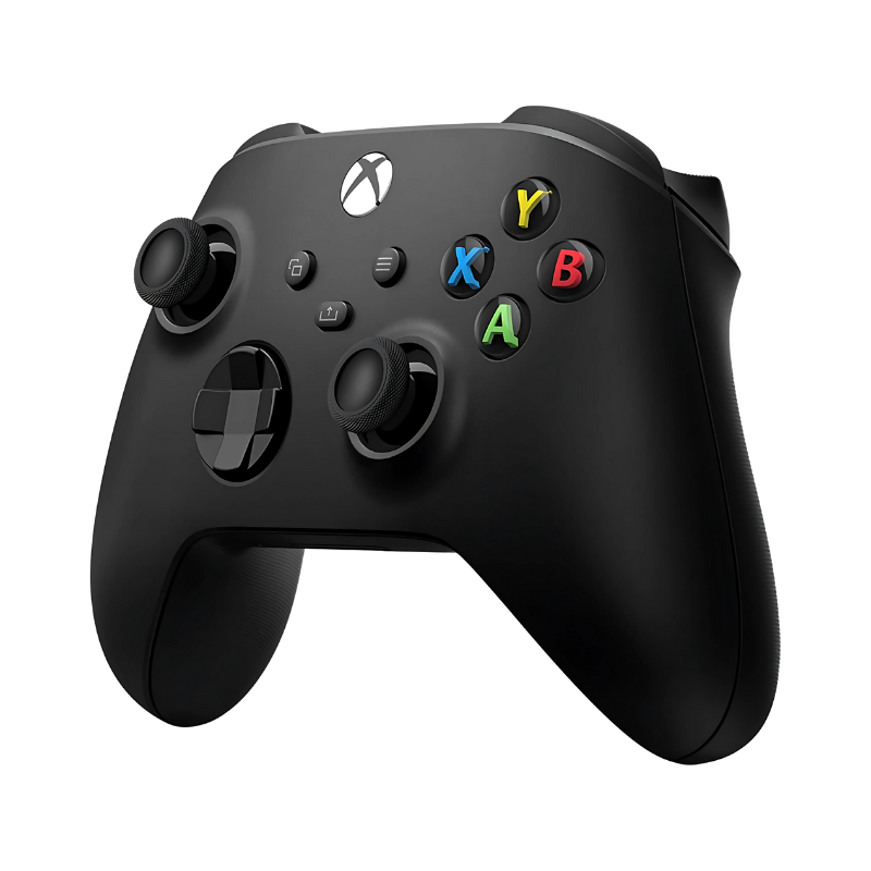 Xbox Wireless Controller Carbon Black – Bluetooth, Rechargeable Battery, Ergonomic Design