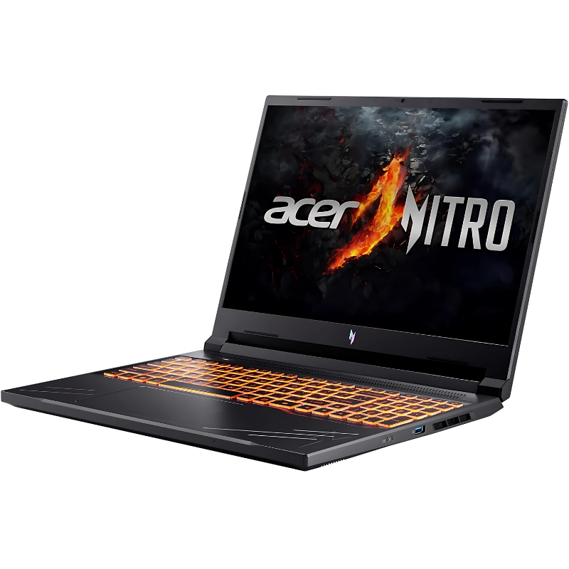 Laptop Gamer Acer Nitro V16 ANV16-41-R961, Ryzen 7 8845HS, 16" WUXGA 165Hz, 16 GB RAM, 1 TB SSD, RTX 4060