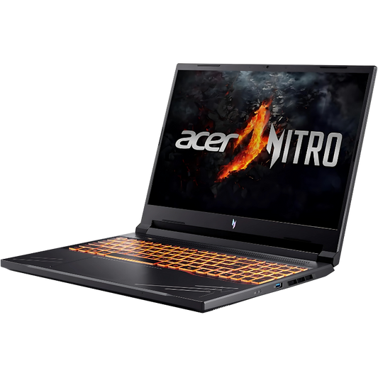 Laptop Gamer Acer Nitro V16 ANV16-41-R961, Ryzen 7 8845HS, 16" WUXGA 165Hz, 16 GB RAM, 1 TB SSD, RTX 4060