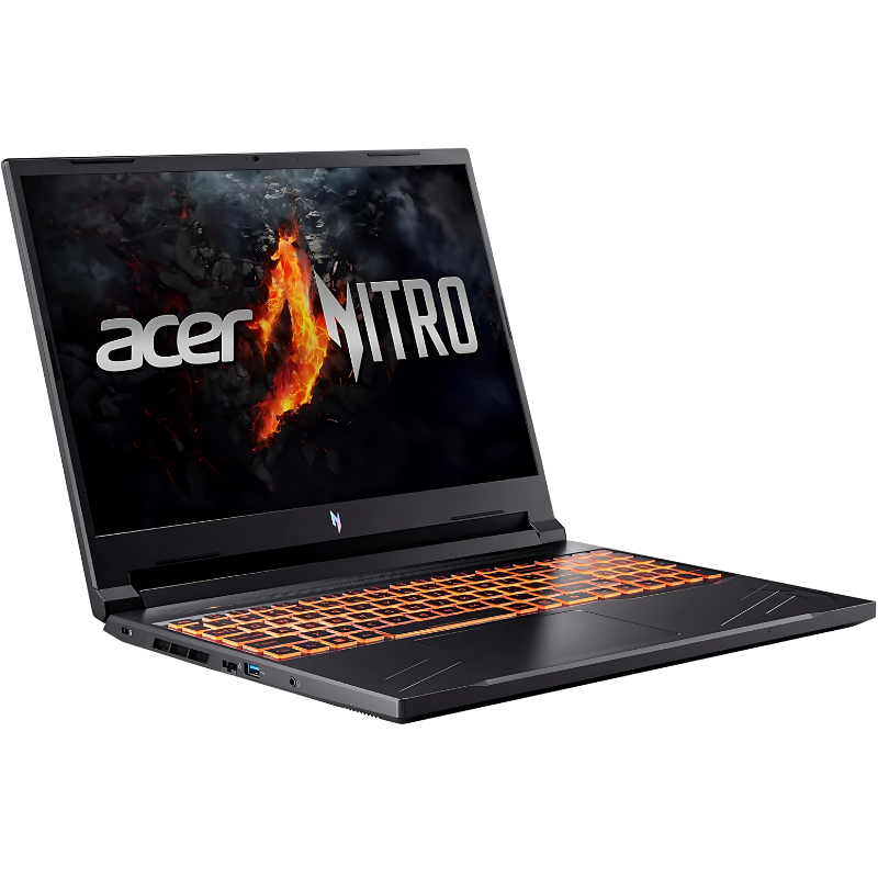 Laptop Gamer Acer Nitro V16 ANV16-41-R961, Ryzen 7 8845HS, 16" WUXGA 165Hz, 16 GB RAM, 1 TB SSD, RTX 4060