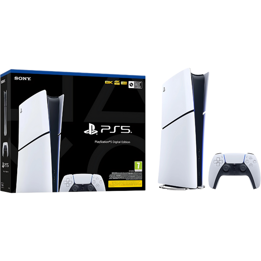 PlayStation 5 (PS5) – Next-Gen Console, 825GB SSD, 4K, Ray Tracing, DualSense Controller, White