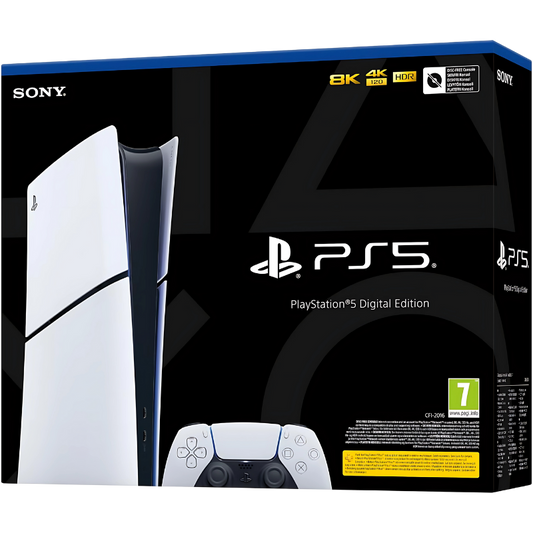 PlayStation 5 (PS5) – Next-Gen Console, 825GB SSD, 4K, Ray Tracing, DualSense Controller, White