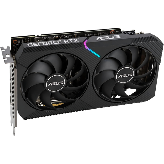 ASUS GeForce RTX 3060 Dual V2 OC Edition Video Card, 12 GB GDDR6, PCIe 4.0, HDMI/DisplayPort