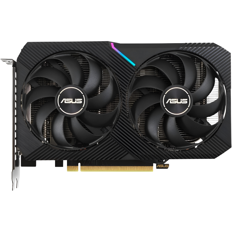 ASUS GeForce RTX 3060 Dual V2 OC Edition Video Card, 12 GB GDDR6, PCIe 4.0, HDMI/DisplayPort
