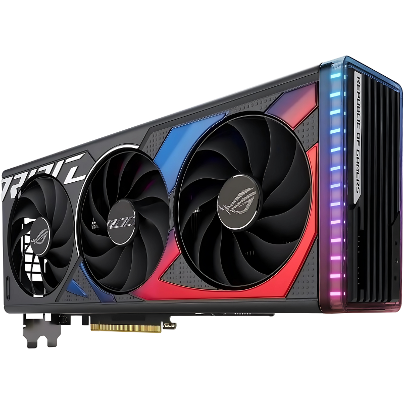 ASUS ROG Strix GeForce RTX 4060 Video Card, 8 GB GDDR6, PCIe 4.0, HDMI/DisplayPort, Aura Sync